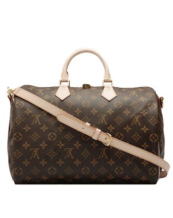 Louis Vuitton monogram speedy M40393 Brown