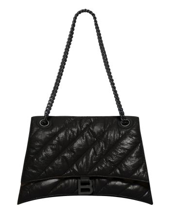 Balenciaga Crush Medium Chain Bag Quilted