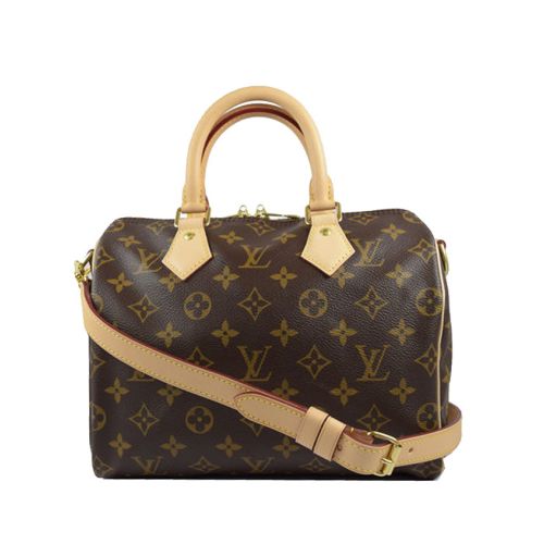 Louis Vuitton monogram speedy M40390 Brown